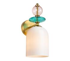 Sieninė lempa TROPEA 1xE27/15W/230V auksinė/dūminė rožinė/mėlyna/balta