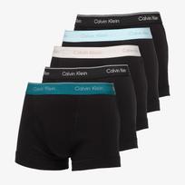 Bokserki Calvin Klein Trunk 5-Pack Blue - Dydis XL (LV00NB1897 3SB Šortai)