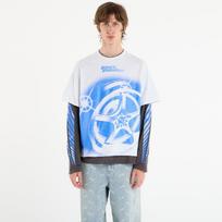 Puma x Fast & Furious Ls Tee Puma White/ Dusky Gray - Dydis L (63790401 Marškinėliai)