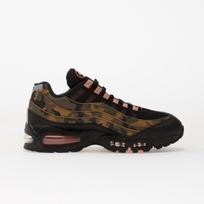 Nike Air Max 95 Qs Black/ Safety Orange-Metallic Silver - Dydis 45.5 (HQ1973-001 Nike Air Max batai)