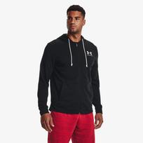 Under Armour Rival Terry Full-Zip Black - Dydis S (1370409-001 Džemperiai)