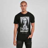 Urban Classics Bad Habit Tee Black - Dydis S (MT1282-00007 Marškinėliai)