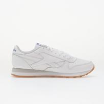 Reebok Classic Leather Ftwr White/ Blue/ Gum - Dydis 44.5 (100259121 Laisvalaikio batai)