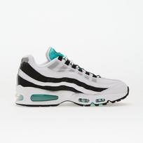 Nike Air Max 95 Og White/ Hyper Jade-Black-Metallic Silver - Dydis 40.5 (IM7409-100 Nike Air Max batai)