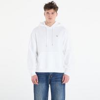 Calvin Klein Jeans Ls Eu 350Terry Badge Hoodie Bright White - Dydis M (LV04RC274G YAF Džemperiai)