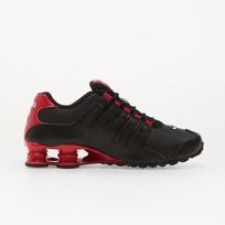 Nike Shox Nz Black/ Flt Silver-Gym Red - Dydis 39 (501524-027 Laisvalaikio batai)