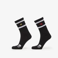 The North Face Everyday Crew TNF Icons Sock 2-Pack TNF Black - Dydis M (NF0A8EGMJK31 Kojinės)