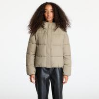 Calvin Klein Jeans Logo Short Hooded Puffer Jacket Gray - Dydis M (J20J224112 PAV Striukės)