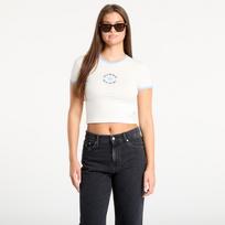 Guess Jeans Ss Cn Baby Ringer ? - Dydis S (W5BI17J1314-G053 Marškinėliai)