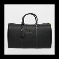 Jordan Jam Monogram Duffle Bag Black/ Gold - Dydis L (LM0987-K5X Krepšiai)