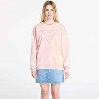 GUESS Ls Triangle Glitter Sweatshirt Pink - Dydis M (W5BQ11KC8I1-G66B Džemperiai)