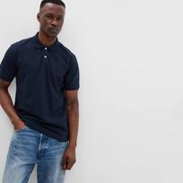 GAP Logo Polo Tapestry Navy - Dydis XL (586306-06 Marškinėliai)