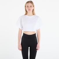 Under Armour Cropped Script SS Tee White - Dydis S (6009677-100 Marškinėliai)