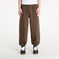 Nike Solo Swoosh Men's Cuffed Fleece Pants Dark Hazel/ White - Dydis L (HV1088-212 Kelnės)