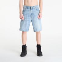Calvin Klein Jeans Linen 90S Short Drif Blue - Dydis 36 (LV04RF791G X1U Šortai)