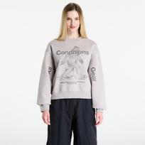 Nike ACG "Tuff Fleece" Women's Therma-FIT Crew-Neck Sweatshirt College Grey/ Anthracite/ Summit White - Dydis L (IO9403-009 Džemperiai)