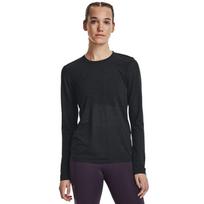 Under Armour Seamless Stride Ls Black - Dydis XS (1375699-001 Marškinėliai)