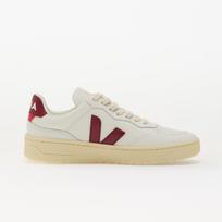 Veja Wmns V-90 O.T Leather Ex-White_Marsala - Dydis 40 (VD2003657A Laisvalaikio batai)