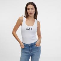 GAP Boyfriend Logo Tank White V2 Global - Dydis XS (585421-01 Marškinėliai)