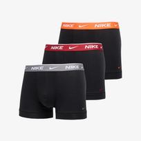 Bokserki Nike Trunk 3-Pack Black - Dydis XL (NQ00KE1284-0VN Šortai)
