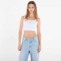 Calvin Klein Jeans Woven Label 2X2 Baby White - Dydis M (LV047F221G YAF Marškinėliai)