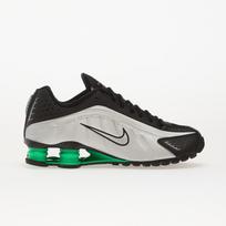 Nike Shox R4 Mtlc Silver/ Mtlc Silver-Black-Green Shock - Dydis 45.5 (HQ1988-006 Laisvalaikio batai)