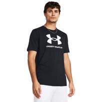 Under Armour Sportstyle Logo Update Ss Black 001 - Dydis M (1382911-001 Marškinėliai)