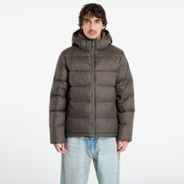 puchowa Calvin Klein Jeans Ls Nylon Zip Off Hooded Jacket Grey - Dydis S (LV04RC518G PAR Striukės)