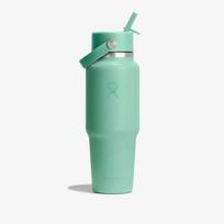 Hydro Flask 946ml Wide Flex Straw Travel Bottle Mermaid Green (WT32CFS344 Gertuvės)