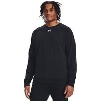 Under Armour Rival Fleece Crew Black - Dydis S (1379755-001 Džemperiai)
