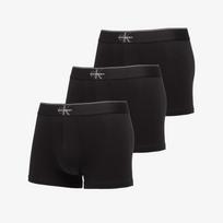 Bokserki Calvin Klein Trunk 3-Pack Black - Dydis S (LV00NB4472 UB1 Šortai)