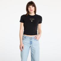 GUESS Originals Go Vintage Baker T-Shirt Jet Black Multi - Dydis M (W5GI56J1314-JTMU Marškinėliai)