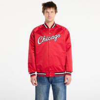 Mitchell & Ness NBA Lightweight Satin Jacket Vintage Logo Bulls Scarlet - Dydis XXL (SJKT6296-CBUYYPPPSCAR Striukės)