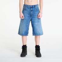 Calvin Klein Jeans Long Short Washed Em Blue - Dydis 34 (LV04RF796G TO9 Šortai)