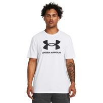 Under Armour Sportstyle Logo Update Ss White 100 - Dydis XXL (1382911-100 Marškinėliai)