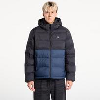 puchowa Calvin Klein Jeans Ls Nylon Color Bock Jacket Black - Dydis M (LV04RD527G UB1 Striukės)