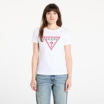 Guess Originals Ss Cn Original Tee White - Dydis XS (W1YI1BI3Z14-G011 Marškinėliai)