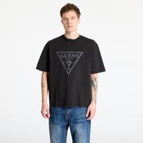 GUESS Originals Go Vintage Triangle Tee Jet Black Multi - Dydis M (M4BI13K8FQ4-JTMU Marškinėliai)