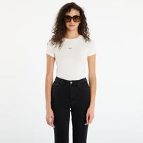 Guess Jeans Ss Cn Embro Slim Cream - Dydis L (W5BP45KA0H1-G053 Marškinėliai)