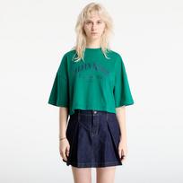 Calvin Klein Jeans Ss Cropped Boxy Heri Tee Green - Dydis XS (LV047F813G L4G Marškinėliai)