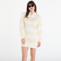 Sukienka Calvin Klein Jeans Ls Varsity Stripe Mini Polo Snow White Stripe - Dydis XS (LV047F214G HW6 Suknelės)