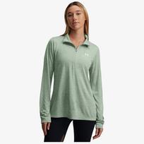 Under Armour Tech 1/2 Zip-Twist Green - Dydis S (1384225-348 Džemperiai)