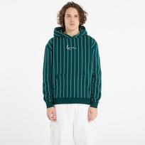 Karl Kani Small Signature Essential Pinstripe Hoodie Green - Dydis S (PD00008882 Džemperiai)