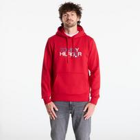Tommy Hilfiger Brand Love Big Text Hoody Medium Red - Dydis XL (MW0MW42468 XLD Džemperiai)