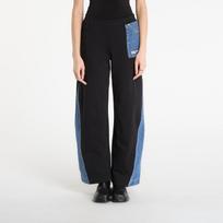 Karl Lagerfeld Jeans Mixed Material Sweatpant Washed Blue/ Black - Dydis XS (B1W100891GK Kelnės)