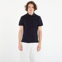 Tommy Hilfiger Ss Herringbone Reg Polo Desert Sky - Dydis XL (MW0MW40293 DW5 Marškinėliai)