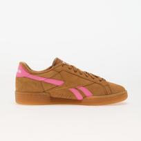 Reebok Club C Grounds Uk Wild Brown/ Gum 7/ True Pink - Dydis 36.5 (100206242 Laisvalaikio batai)
