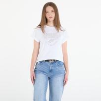 Guess Jeans Ss Cn La Stars Tee Pure White - Dydis S (W6RI30I3Z14-G011 Marškinėliai)