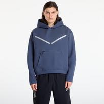 Nike Tech Men's Pullover Hoodie with Reflective Accents Thunder Blue/ Black - Dydis XXL (HV1342-437 Džemperiai)