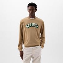 GAP Logo Crewneck Sweatshirt Perfect Khaki - Dydis L (829103-08 Džemperiai)